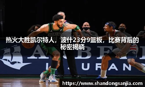 热火大胜凯尔特人，波什23分9篮板，比赛背后的秘密揭晓